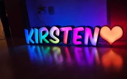 LED Namensschild – Bild 3