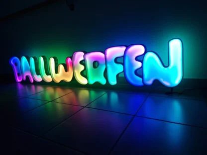 LED Namensschild – Bild 4