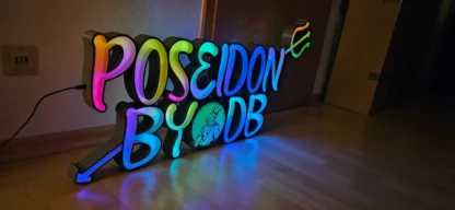 LED Namensschild – Bild 6
